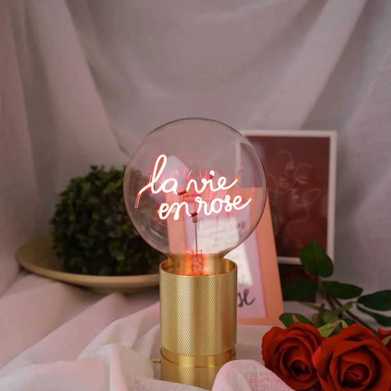 MITB by Elements Lighting La vie en rose E27 Bulb