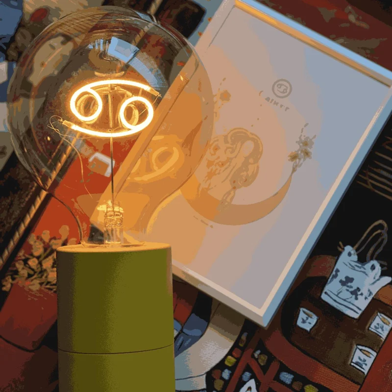 MITB by Elements Lighting Zodiac Cancer E27 Bulb
