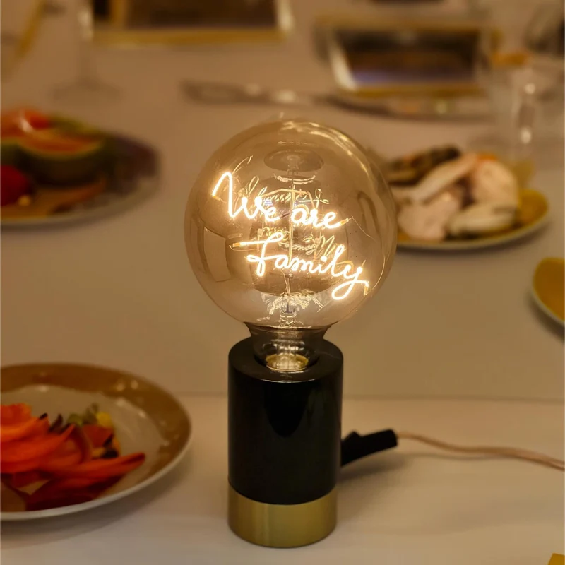 MITB by Elements Lighting We are family E27 Bulb