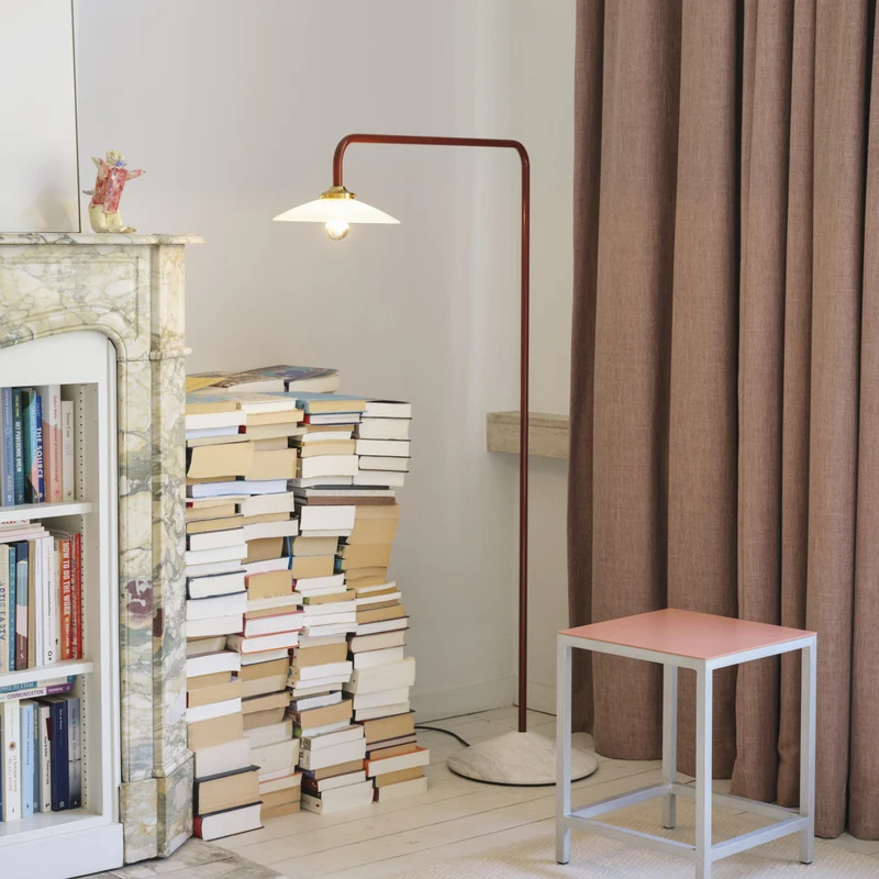 Valerie Objects Standing Lamp Marble n°2 Floor Lamp