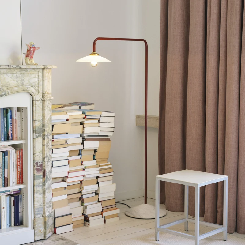 Valerie Objects Standing Lamp Marble n°2 Floor Lamp