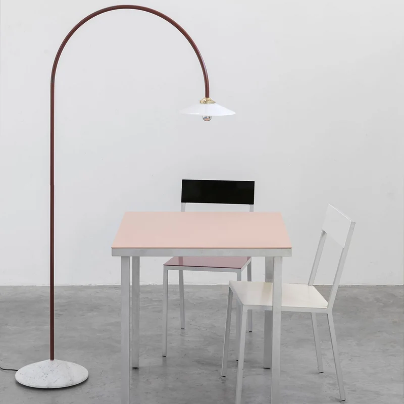 Valerie Objects Standing Lamp Marble n°2 Floor Lamp