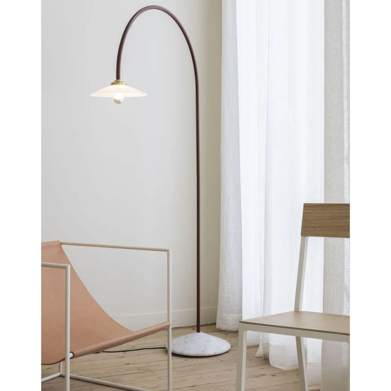 Valerie Objects Standing Lamp Marble n°2 Floor Lamp