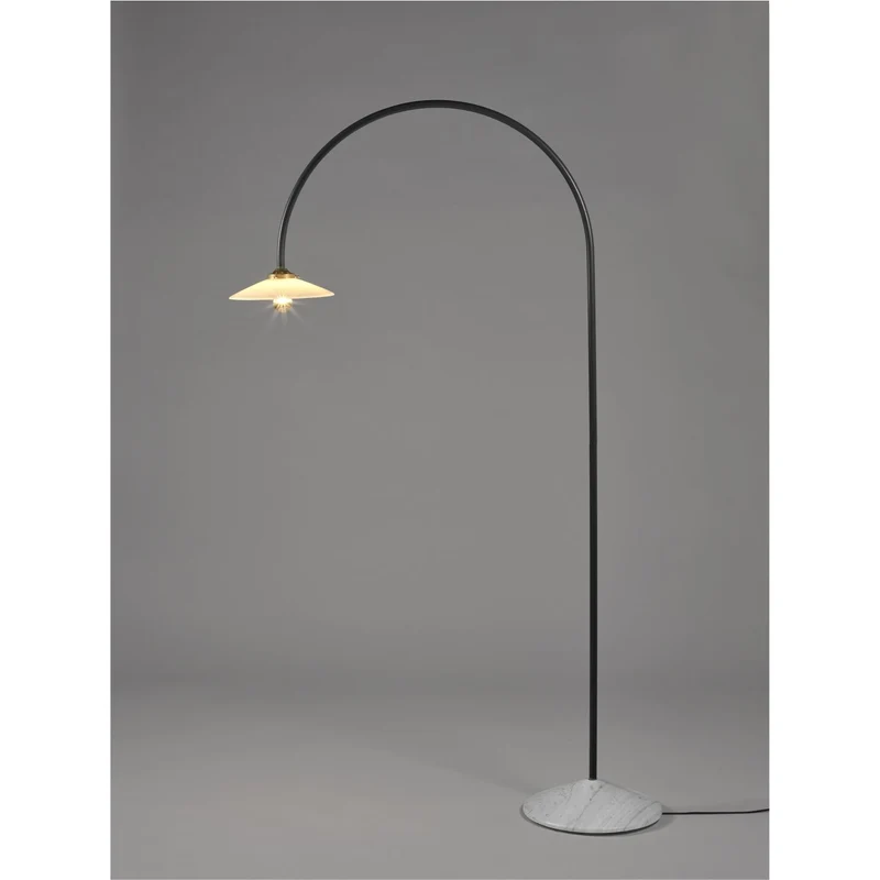 Valerie Objects Standing Lamp Marble n°2 Floor Lamp