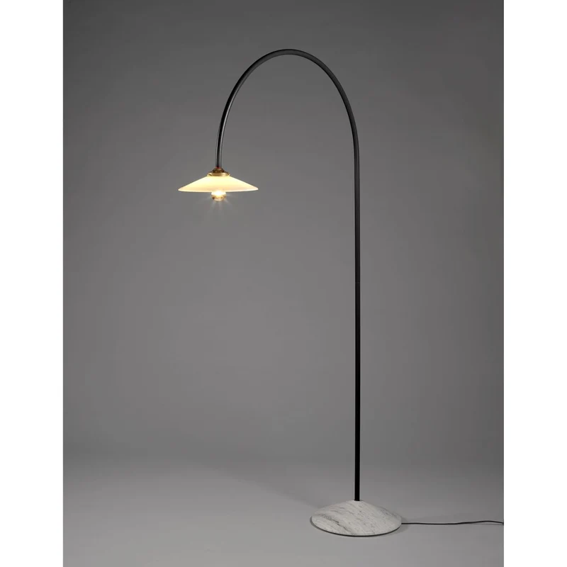 Valerie Objects Standing Lamp Marble n°2 Floor Lamp