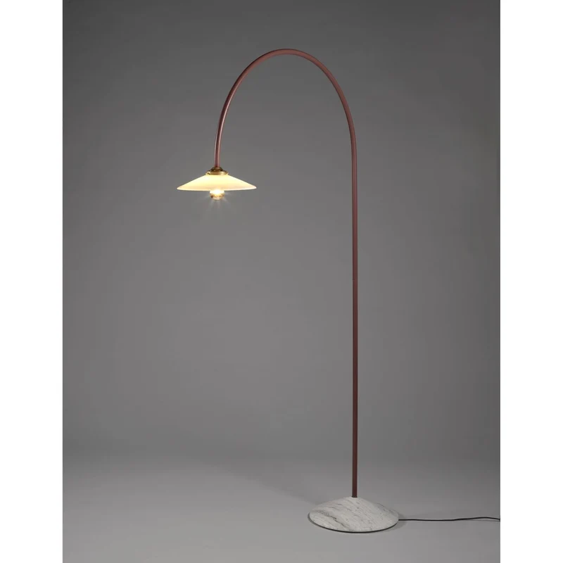 Valerie Objects Standing Lamp Marble n°2 Floor Lamp