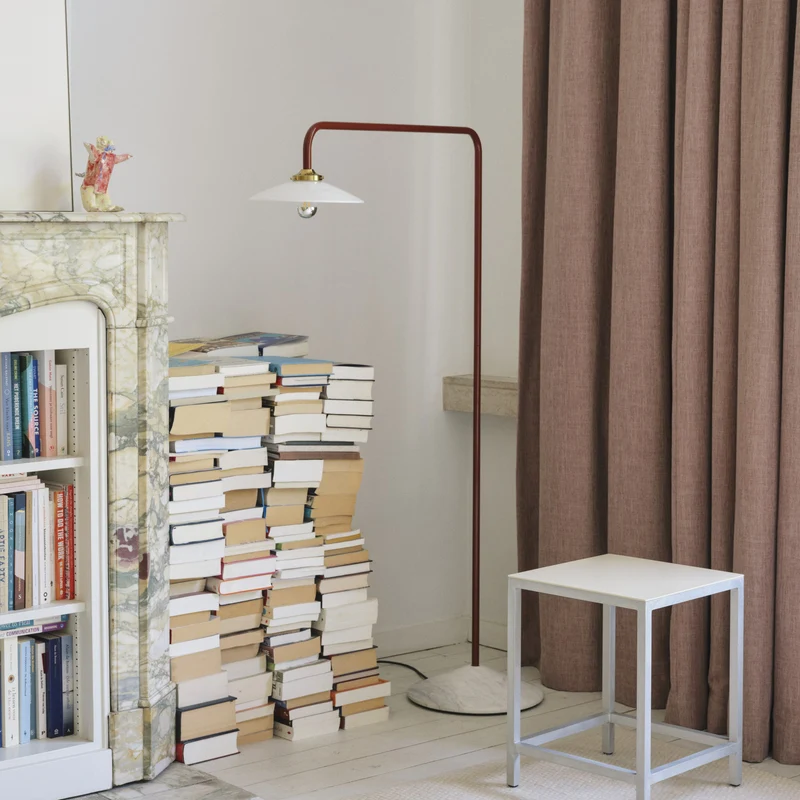 Valerie Objects Standing Lamp Marble n°1 Floor Lamp