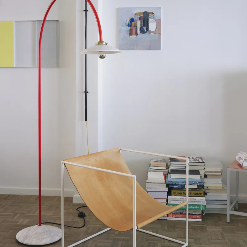 Valerie Objects Standing Lamp Marble n°1 Floor Lamp