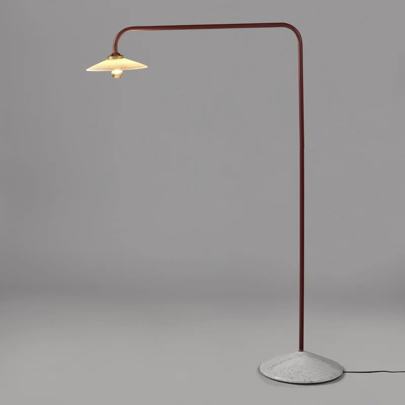 Valerie Objects Standing Lamp Marble n°1 Floor Lamp