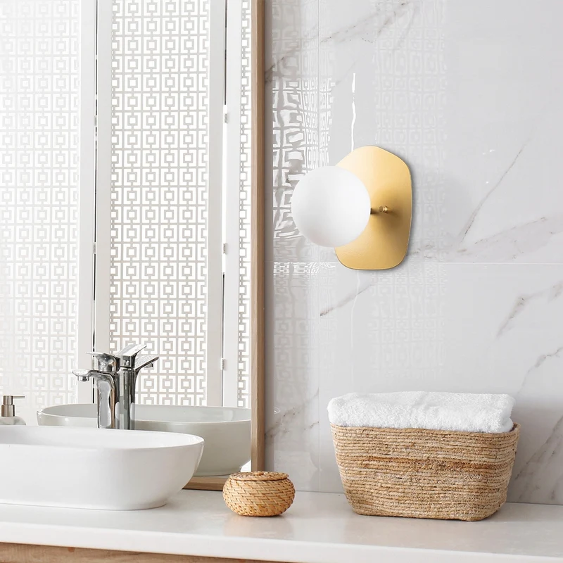 Applique Dorée Salle De Bain