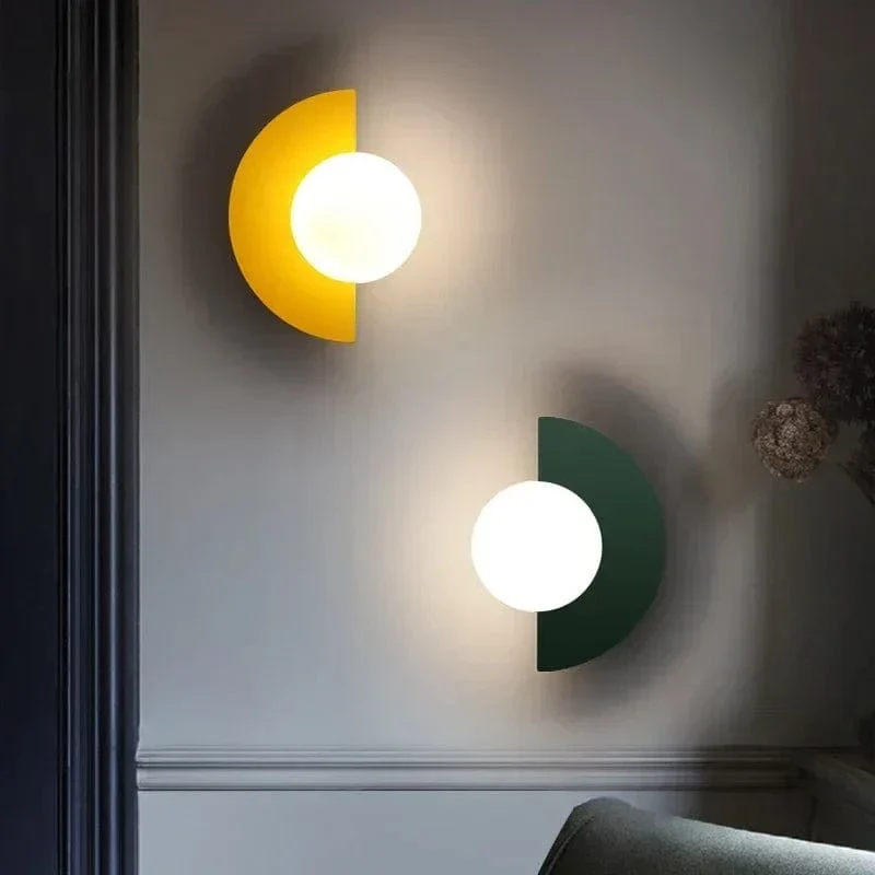 Applique Murale Jaune