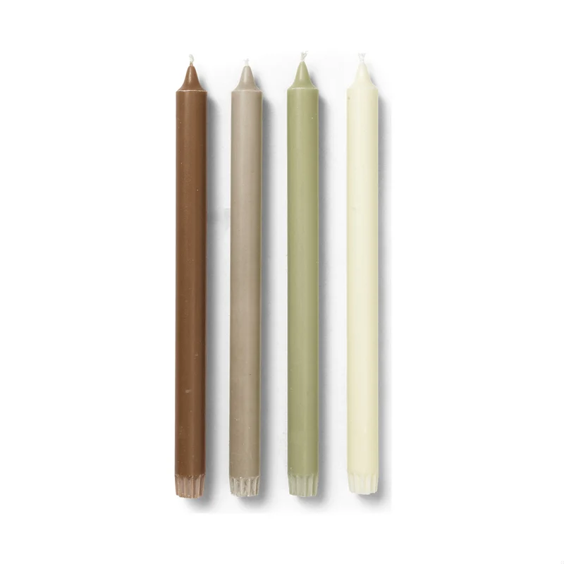 Ferm Living Pure Candles - Set of 4