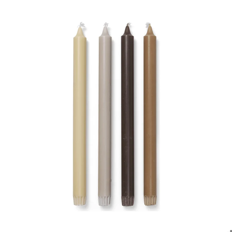 Ferm Living Pure Candles - Set of 4