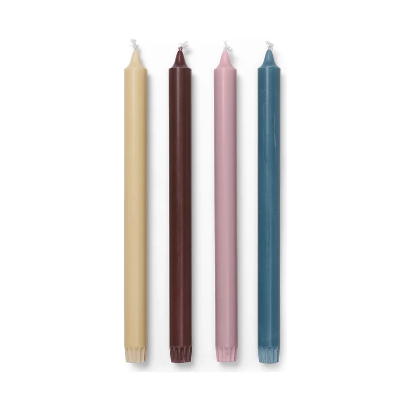 Ferm Living Pure Candles - Set of 4