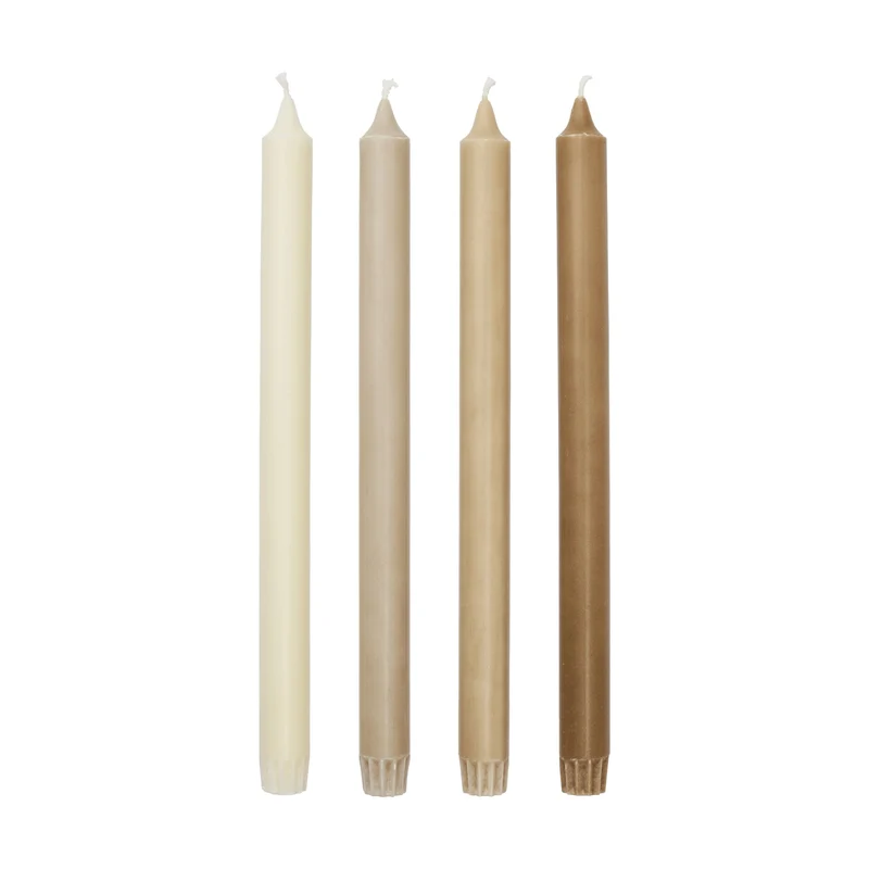Ferm Living Pure Candles - Set of 4