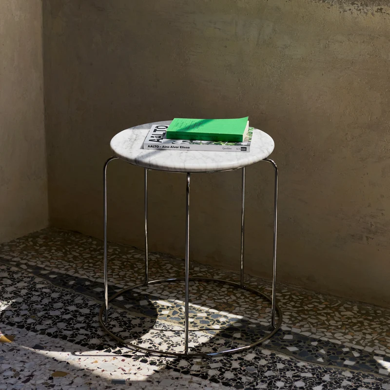 &Tradition VP11 Top Wire Stool Marble