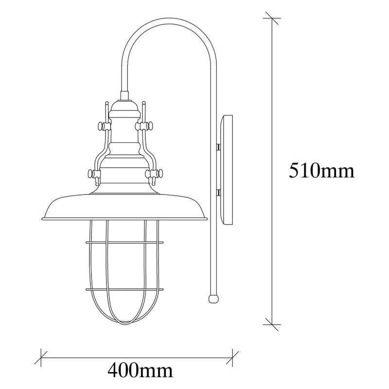 Applique Murale Inox