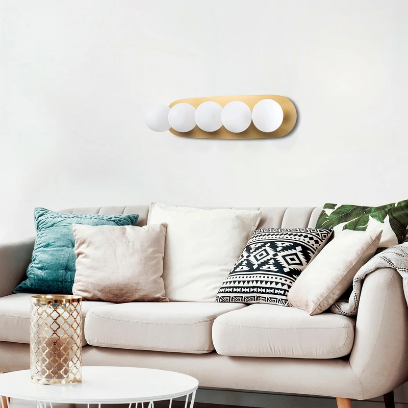 Applique Intérieur Moderne Boules Blanches