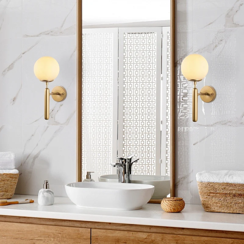 Applique Salle De Bain Noire