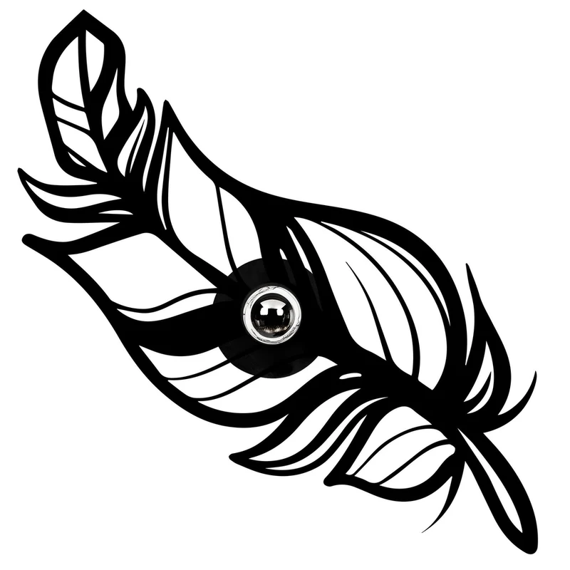 Deco Plume Mural