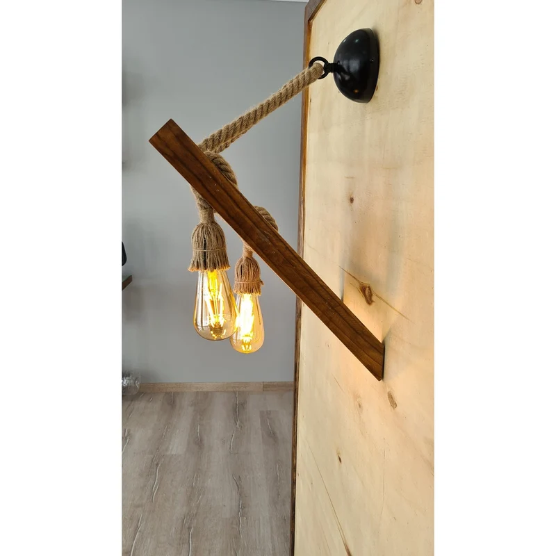 Applique Luminaire Bois
