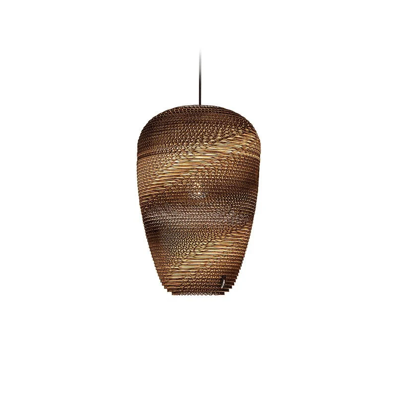 Think Paper Baggy Cardboard Pendant