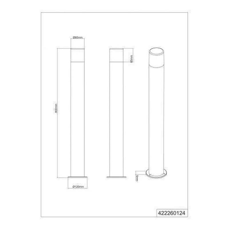 Lampadaire Exterieur Marron