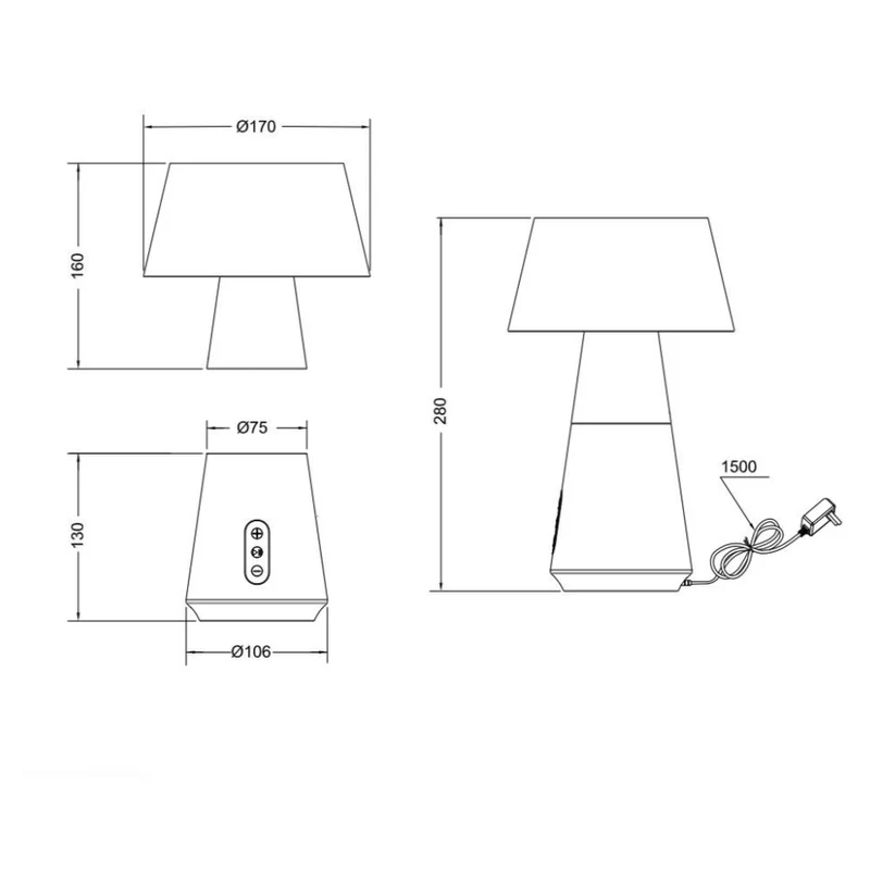 Lampe Enceinte