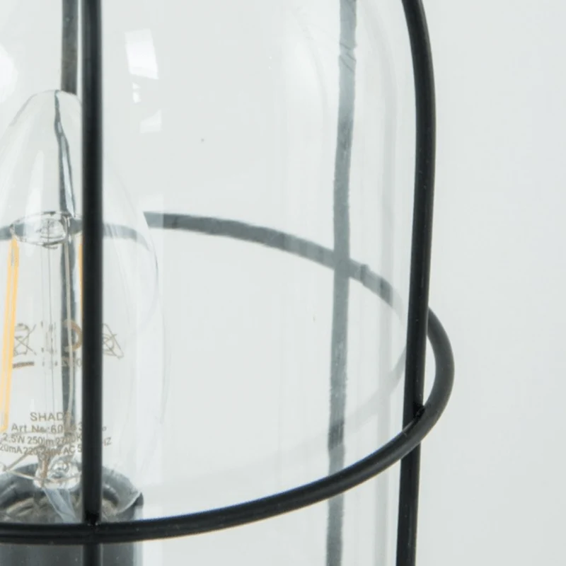 Lampe En Verre Transparent