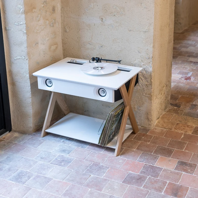 La Boite concept LX X Turntable with Hi-Fi Speaker