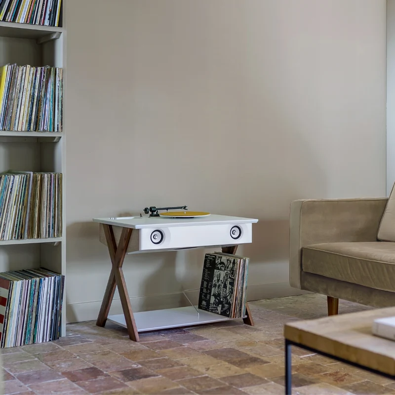 La Boite concept LX X Turntable with Hi-Fi Speaker