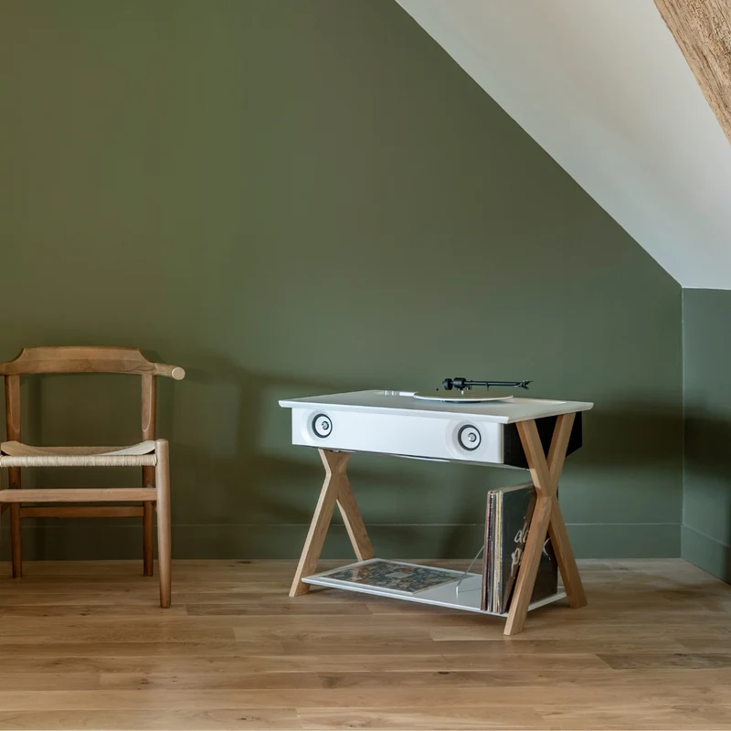 La Boite concept LX X Turntable with Hi-Fi Speaker