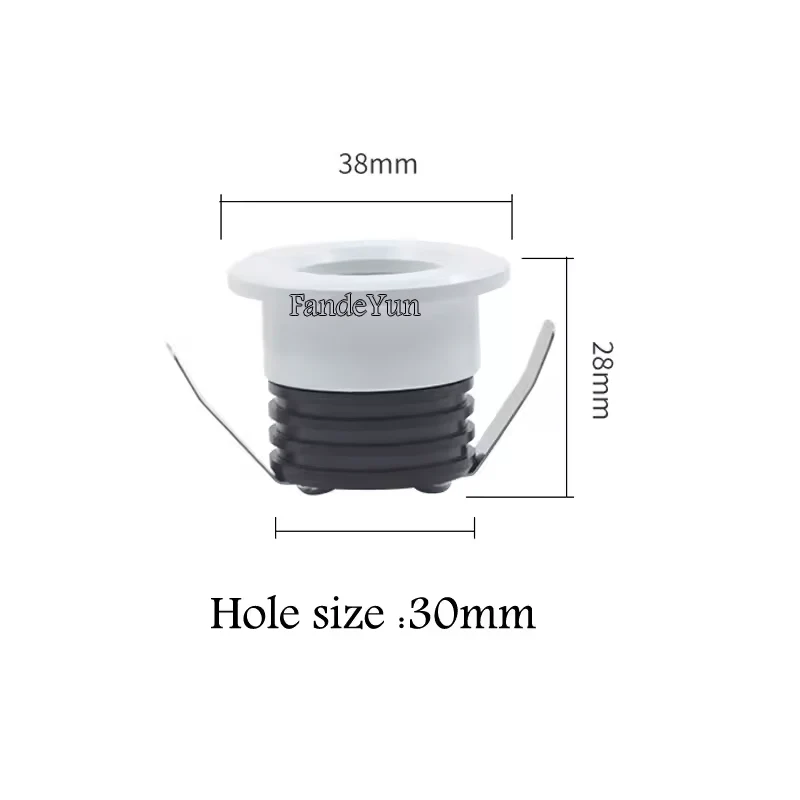 Spot Encastrable Rond Blanc