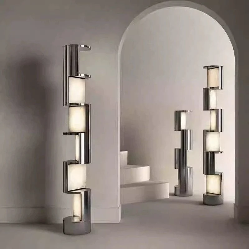 Lampe Sur Pied Chrome