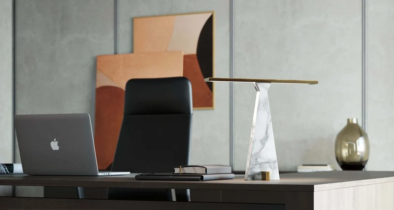 Lampe A Poser Design Transparente