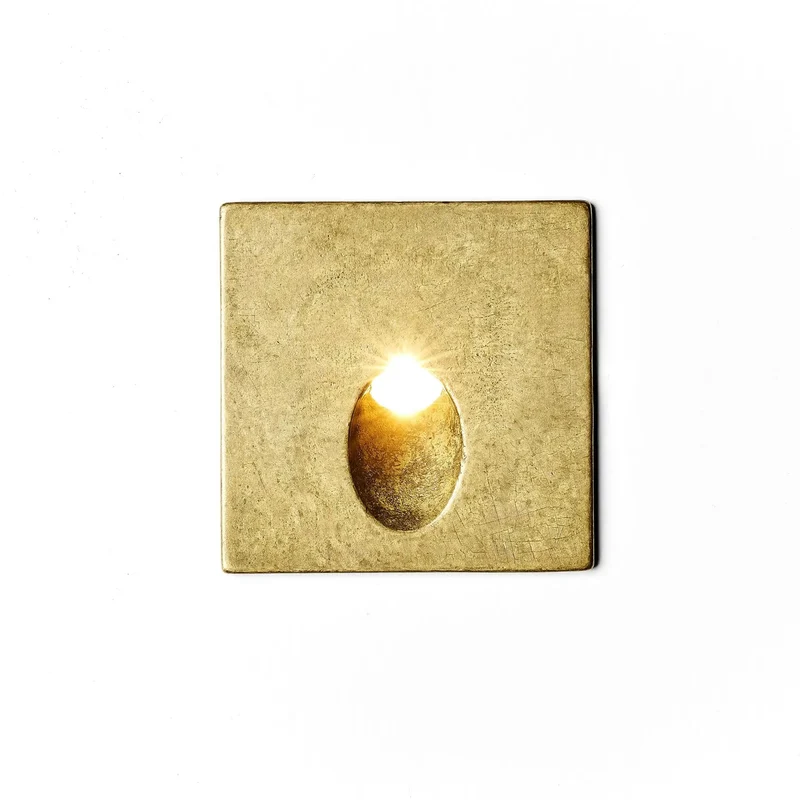 Novatrade Lighting Step In Wall Recessed Wall Lamp
