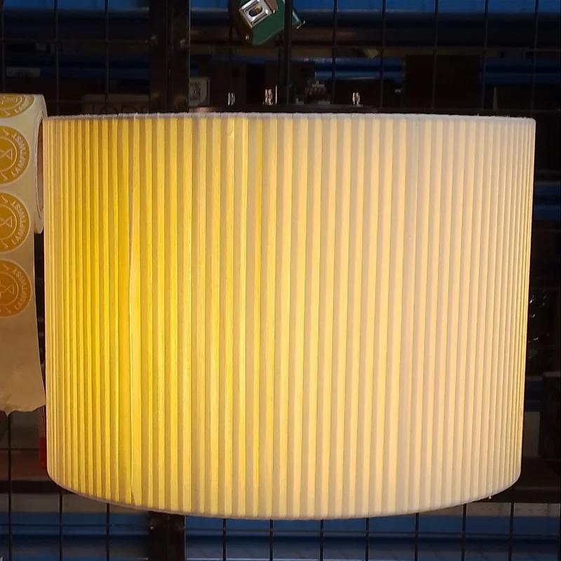 Marset Mercer Suspension Lamp (Natural cotton ribbon, Ø: 44 cm X H: 29 cm) - Second Chance