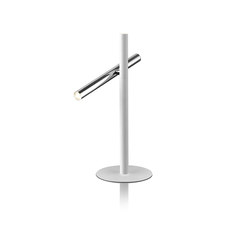 Lampe De Chevet Grise Et Blanche