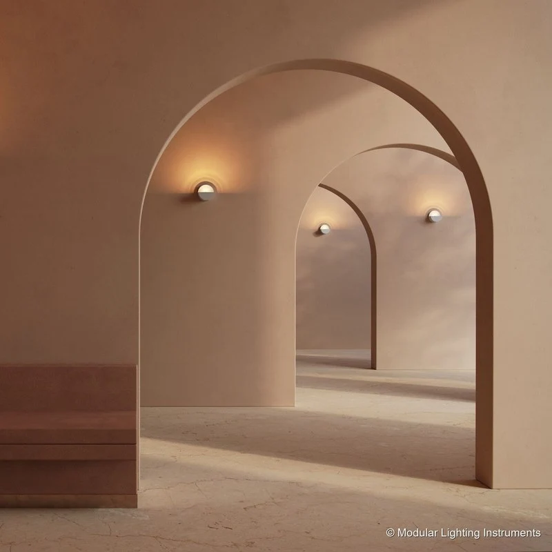 Modular Lighting Impulse Round Wall Lamp