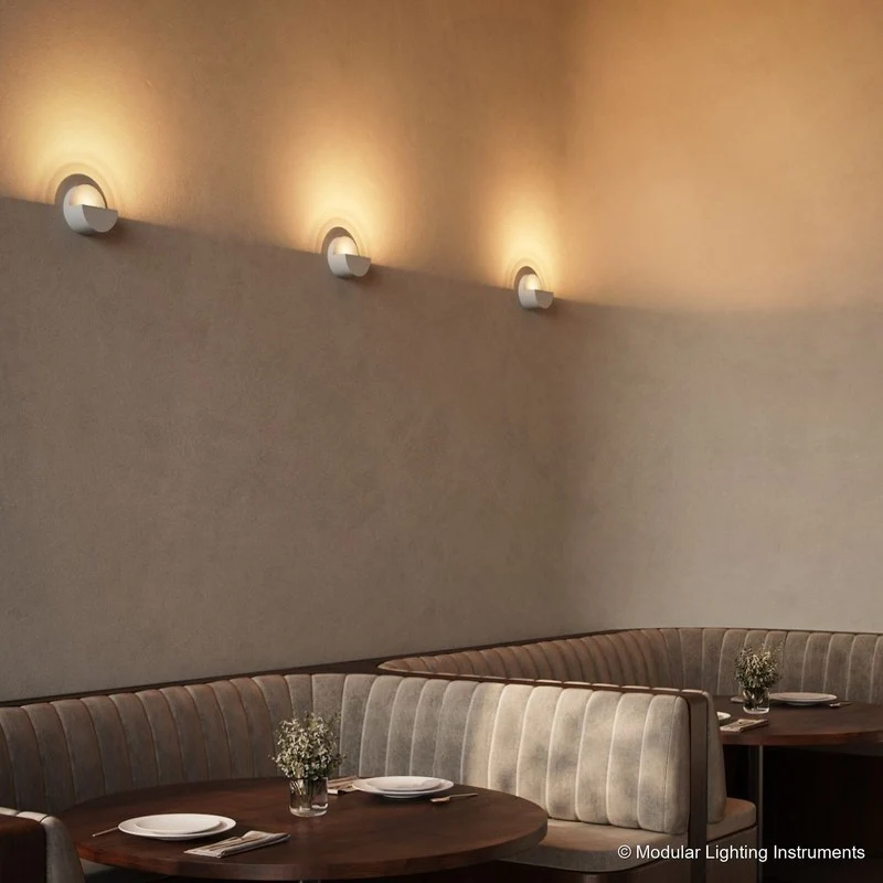Modular Lighting Impulse Round Wall Lamp