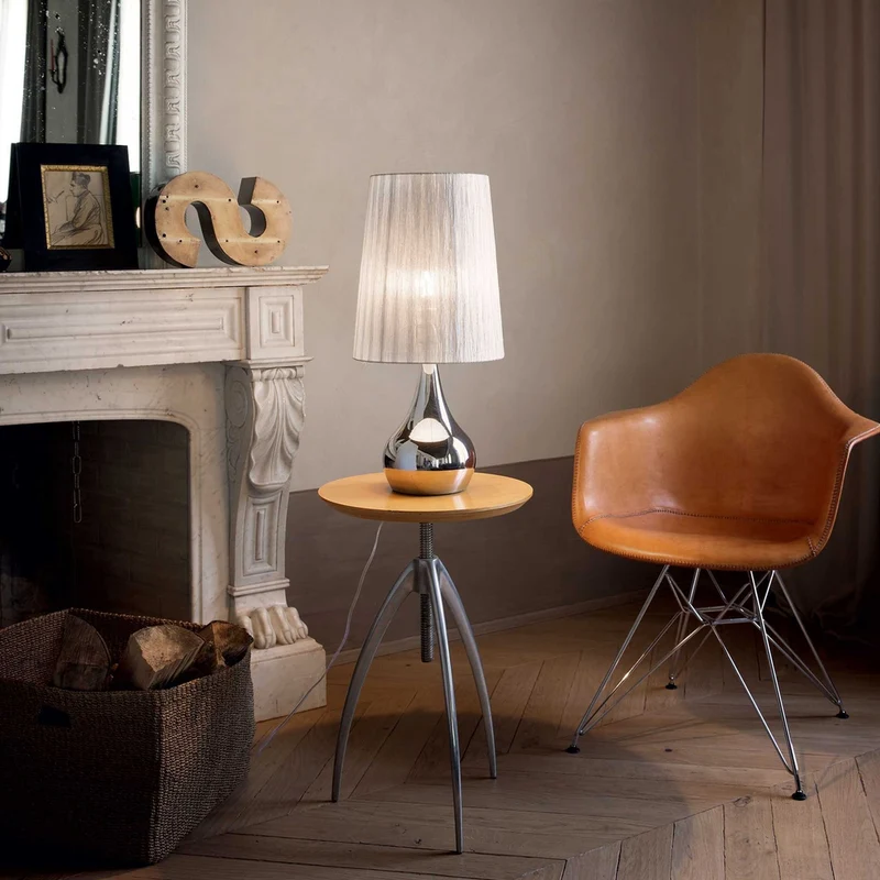 Lampe A Poser Argent