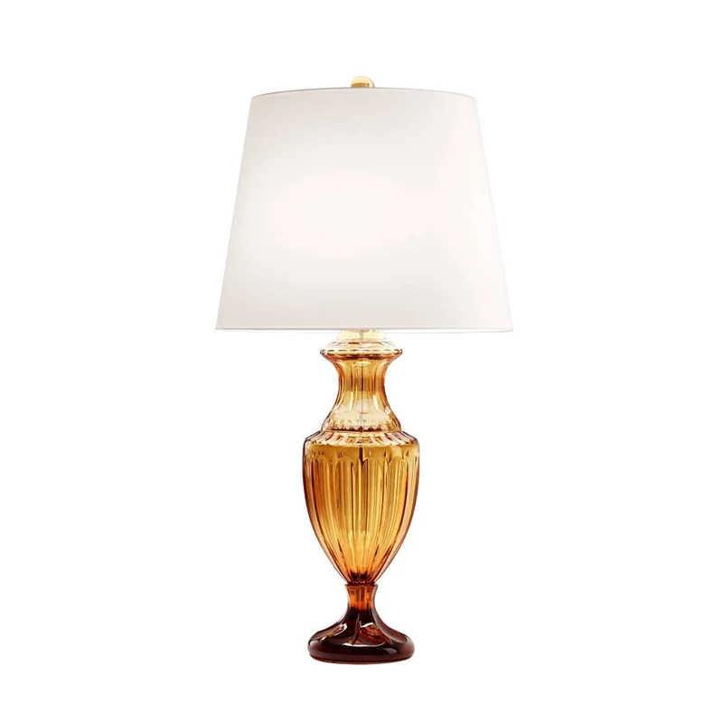 Lampe Boule Verre Fumé