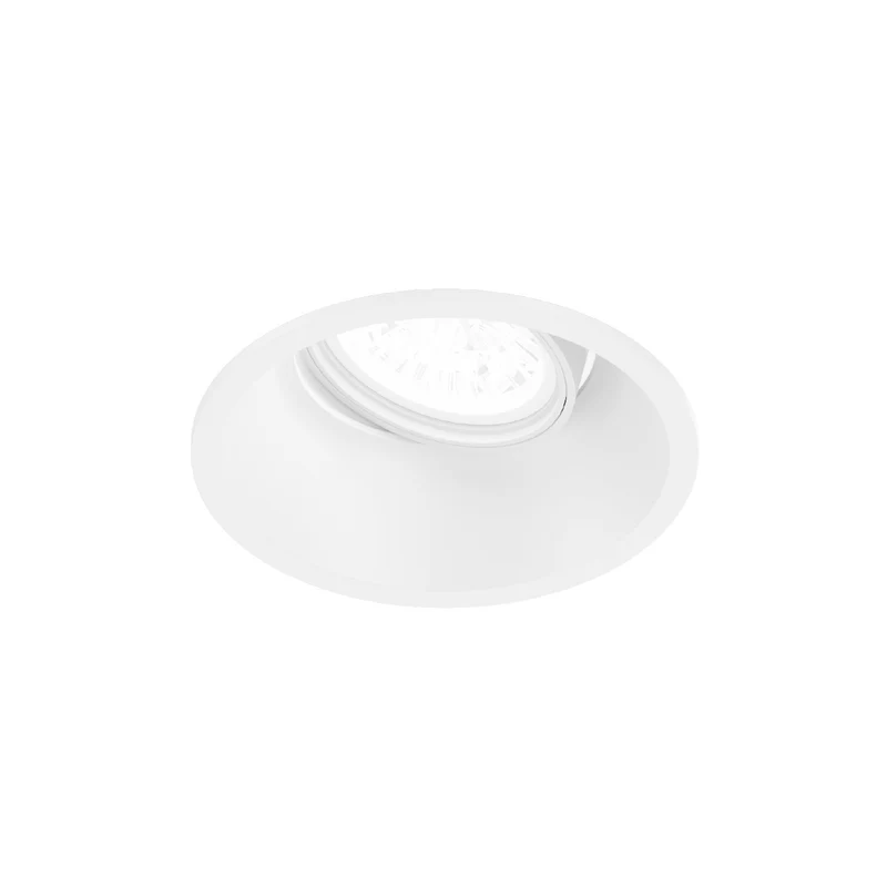 Wever & Ducre Deep Adjust 1.0 LED Spotlight - Concrete Ceiling