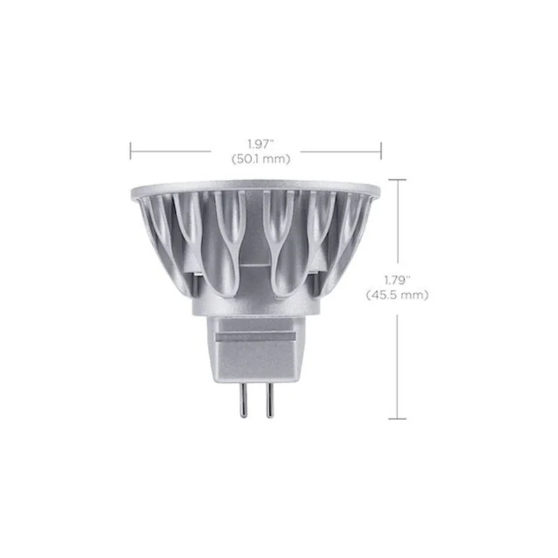 Soraa Vivid LED Bulb GU5.3 MR16 12V Clear - 410lm 3000K - Dimmable