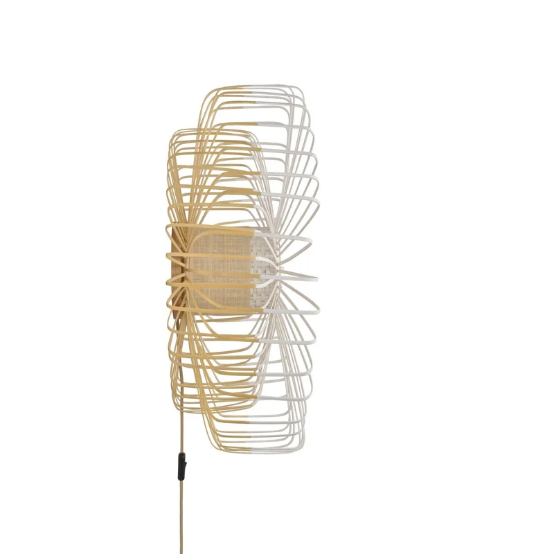 Forestier Bamboo XXL Up & Down Wall Lampshade