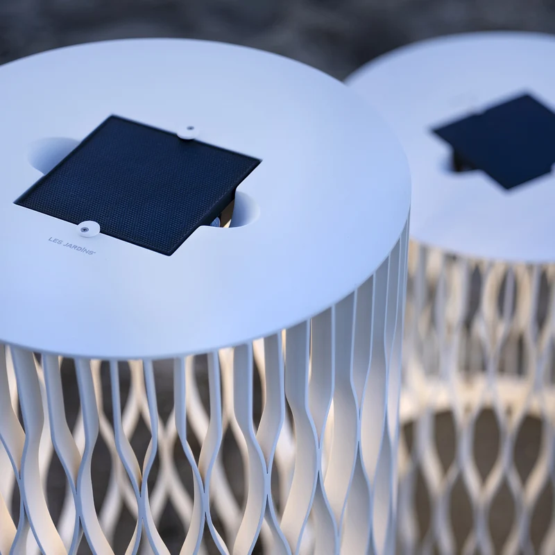Les Jardins Cadix Solar Floor Lamp