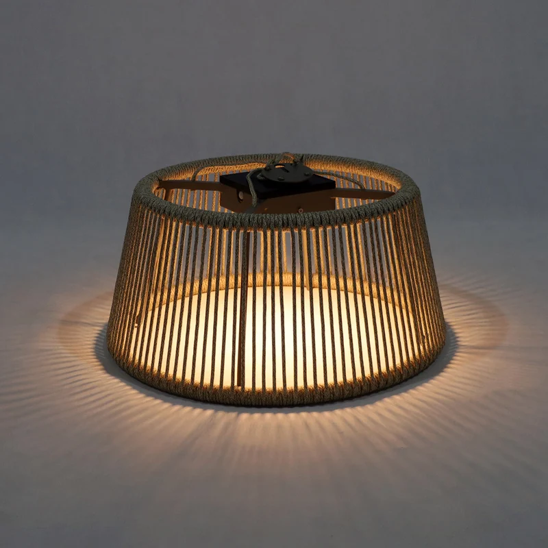 Les Jardins Rop&Strip Solar Lampshade for Floor Lamp