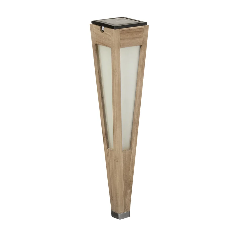 Les Jardins Tecka Solar Garden Torch and Wall Lamp