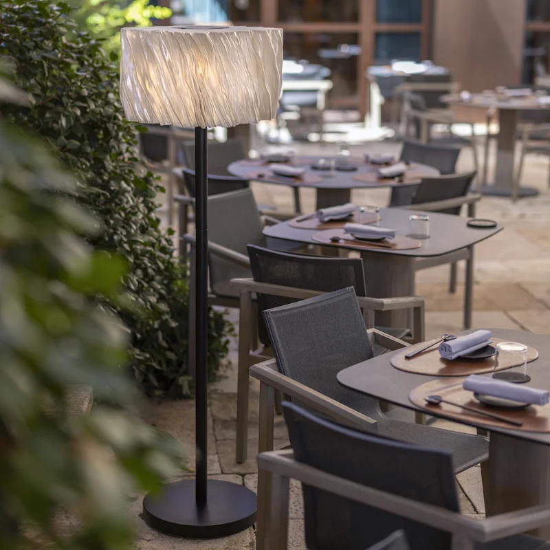 Les Jardins Hugo Solar Floor Lamp