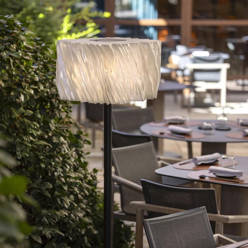 Les Jardins Hugo Solar Floor Lamp